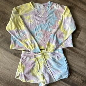 Colsie Women’s Tie-Dye Pajama Set